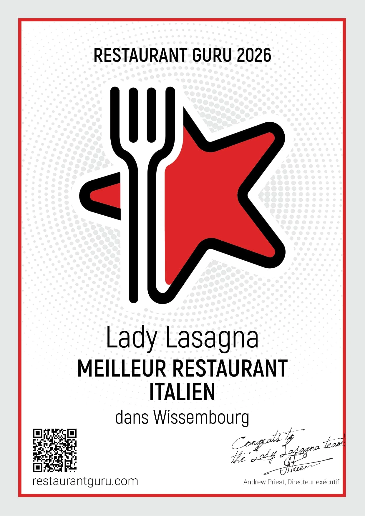 Best restaurant